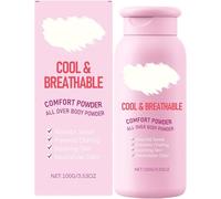 Desodorante íntimo en polvo fresco y transpirable para mujer, antiarrugas, para zonas íntimas, contra la humedad, la fricción y el mal olor