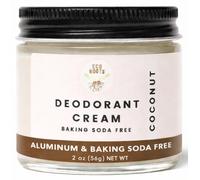 Desodorante natural Eco Roots para mujeres y hombres, crema desodorante orgánica sin aluminio, saludable y sin bicarbonato de sodio