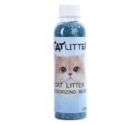 Desodorante natural para arena para gatos, eliminador de olores a base de plantas con carbón activado, fórmula de bajo polvo para cajas de arena, seguro para gatos y humanos, frescura duradera para el