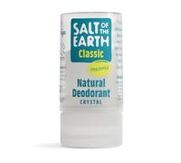 Desodorante natural Salt of the Earth Crystal Classic - Sin perfume, sin fragancia - Vegano, aprobado por Leaping Bunny - 90g