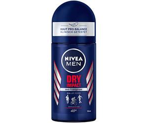 Desodorante Nivea Men Roll-On Dry Impact, 50 ml