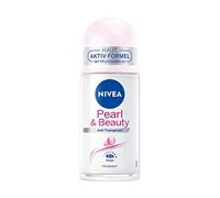 Desodorante Nivea Pure Pearl & Beauty Roll On (50 ml), rodillo antitranspirante para una piel de las axilas cuidada, 48 horas de desodorante con protección antibacteriana.