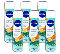 Desodorante NIVEA Tropical Sunrise Spray 6 x 150 ml