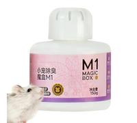 Desodorante para animales pequeños, gel neutralizante de olores de mascotas de 150 g, eliminador de olores de animales pequeños, gel desodorizante con aromas para mascotas, gel neutralizador de olores