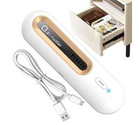 Desodorante Para El Hogar - Purificador De Aire Con Ozono Recargable De 14x5 Cm | El Ambientador De Con Batería De 110g Eliminador De Olores Portátil De Abs Es Eficaz Para Uso En