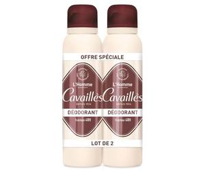 Desodorante para hombre, spray fresco 48H, 2 x 150 ml Rogé Cavaillès