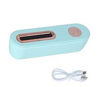 Desodorante Para Nevera Con Carga USB 4 En 1, Ambientador Con Bolsas De Carbón De Bambú Reutilizables Para Eliminar Olores En La Cocina, El Coche, El Armario Y El Congelador.(Green)