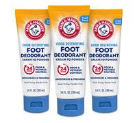 Desodorante para pies Arm & Hammer, crema a polvo, protecci n 24 horas, protecci n contra el olor y la humedad, aplicar cuando la crema se seca y