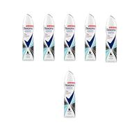 Desodorante Rexona Nonstop Protection Invisible Aqua Anti Transpirant con 72 horas de protección contra el sudor y el olor corporal, 6 unidades, 150 ml