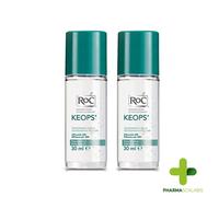 Desodorante Roc Keops. Roll-On Sudoración Intensa 2x30ml