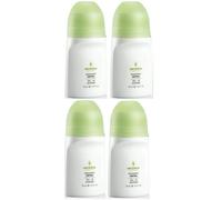 Desodorante Roll-On Aloe Vera (Pack 4 x 75ml) | Protección Larga Duración Hombre & Mujer, Bactericida | 20% Aloe Natural, Sin Parabenos, No Irritante Piel Sensible, Vitamina E
