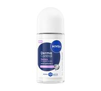 NIVEA Derma Control Restore - Desodorante Antitranspirante para Mujer - 72h de Protección contra el Sudor - Con Ácido Hialurónico y Vitamina E - No Irrita las Axilas - Pieles Sensibles - Roll-on 50 ml
