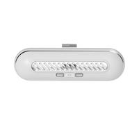 Desodorante USB para nevera, desodorante recargable para refrigerador, portátil, reutilizable, eliminador de olores para armario de coche, hace que la comida sea aún más fresca (1 unidad, blanco)