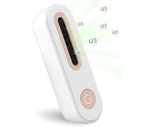 Desodorante USB para nevera, mini generadores de ozono, ambientador portátil reutilizable para nevera, eliminador de olores recargable para nevera, coche, armario de zapatos, armario