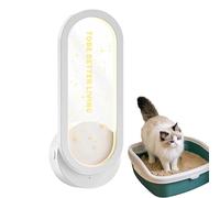 Désodorisant Pour Litière Pour Chat | Purificateur D'air LED Rafraîchisseur D'odeurs | Éliminateur D'Odeurs Pour Animaux Domestiques, Maison Bureau Dortoir Voiture Cuisine Petits Espaces