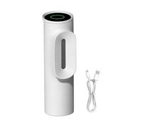 Desodorizador Refrigerator, Portable Odor Eliminator, Rechargeable Compact Device with -Tech, Lasting Air Purifier, Modern Sl esign with Efficient-Flow, Freshener for Freezer and Closet