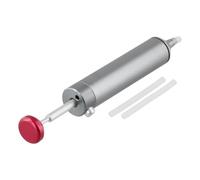 Desoldadora de ventosa de soldadura con boquilla de silicona de alta 350 °C, herramienta de extracción de soldadura al vacío de aleación de aluminio para reparaciones de PCB, componentes electrónicos