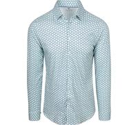 Desoto Camisa Estampado Turquesa - Hombre - Ropa, verde, azul, turquesa, L