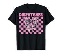 Despachador 911 Operador Despachador Emergencia Chica Mamá Camiseta