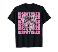 Despachador 911 Operador Despachador Emergencia Chica Mamá Camiseta