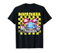 Despachador 911 Operador Despachador Emergencia Chica Mamá Camiseta