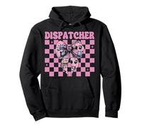Despachador 911 Operador Despachador Emergencia Chica Mamá Sudadera con Capucha