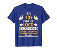 Despedida Compañero de Trabajo, Cambio Nuevo Trabajo Colega Camiseta, Hombre, Azul Real, S