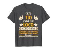 Despedida Compañero de Trabajo, Cambio Nuevo Trabajo Colega Camiseta, Hombre, Jaspeado Oscuro, 4XL