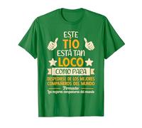 Despedida Compañero de Trabajo, Cambio Nuevo Trabajo Colega Camiseta, Hombre, Verde Kelly, XL