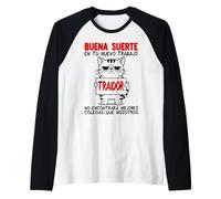 Despedida Compañero Trabajo Cambio De Trabajo Colega Traidor Camiseta Manga Raglan