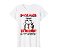 Despedida Compañero Trabajo Traidor Cambio De Trabajo Colega Camiseta gráfica económica, Mujer, Blanco, XL