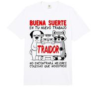 Despedida Compañero Trabajo Traidor Cambio De Trabajo Colega Comfort Colors Adult Heavyweight T-Shirt