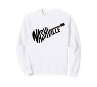 Despedida de Soltera a Juego con Guitarra de Nashville Sudadera