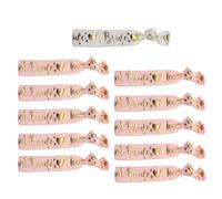 Despedida de Soltera Accesorios Novia to Be y Team Bride Pulsera Set 1PCS Pulseras The Bride y 10PCS Pulseras de Novia de Equipo