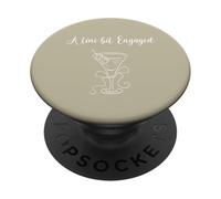 Despedida de Soltera, Compromiso. Un Poco de Tini comprometido PopSockets PopGrip Adhesivo