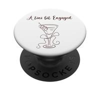 Despedida de Soltera, Compromiso. Un Poco de Tini comprometido PopSockets PopGrip Adhesivo