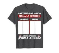 Despedida Soltero Reto Lista, Despedida Soltero Camiseta, Hombre, Jaspeado Oscuro, L