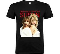 Desperately Seeking Susan Printed Personalised T Shirt Men Madonna 80S Movie UK(Large)