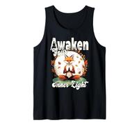 DESPERTA TU LUZ INTERIOR yoga meditación tranquilidad asana Camiseta sin Mangas