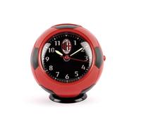 Despertador AC MILAN JA7082MI1 Rojo Negro Alarma Reloj de Mesa