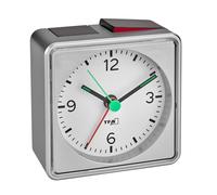 TFA Despertador analógico Dostmann 60.1013 (Plata)