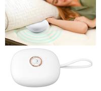 Despertador con Vibración para Personas Sordas, Cojín Vibratorio, Reloj de Viaje con Alarma Vibratoria, Indicador LED
