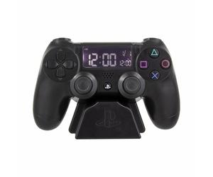 Despertador digital Mando PlayStation 4 - Negro