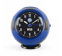 Despertador FC INTER JA7082IN2 Negro Azul Alarma Reloj de Mesa