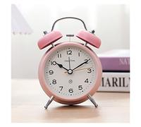 Despertador Metal Metal despertador Los estudiantes usan reloj de cabecera despertar la alarma para niños del reloj de escritorio de niña simple, reloj de alarma digital de 4 pulgadas (color: 2)