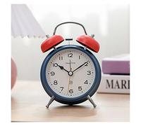 Despertador reloj de metal despertador estudiantes Los estudiantes usan reloj de cabecera para despertar la alarma de los niños del reloj de escritorio de niña de los niños simples, despertador