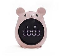 Despertador Reloj despertador electrónico Los estudiantes usan el dormitorio silencioso junto a la cama Tonos de llamada de alto volumen Personalidad de los niños Temporizador de aprendizaje lindo