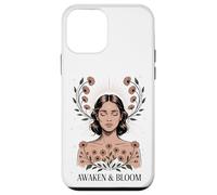 Despertar Bloom Mujer Rayos Florales Meditar Femenino Carcasa para iPhone 12 Mini