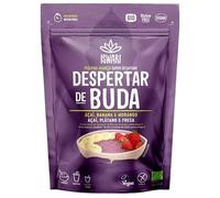 Despertar de Buda Orgánico Açaí, Plátano y Fresa 360g | Desayuno Instantáneo Superalimento Vegano, Sin Gluten | Con Chía y Lino, Rico en Fibra y Omega 3 | Porridge Saludable y Nutritivo