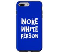 Despertó Persona Blanca Sin Bigotry No Racismo Izquierda Político Carcasa para iPhone 7 Plus/8 Plus